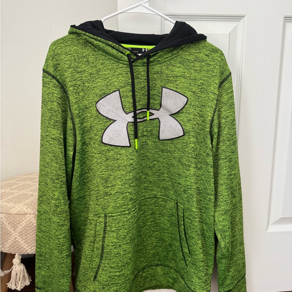 Under Armour Green Hoodie with Logo